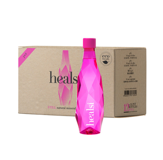 Healsi Fuschia 500ml x 12 Still Plastic bottle