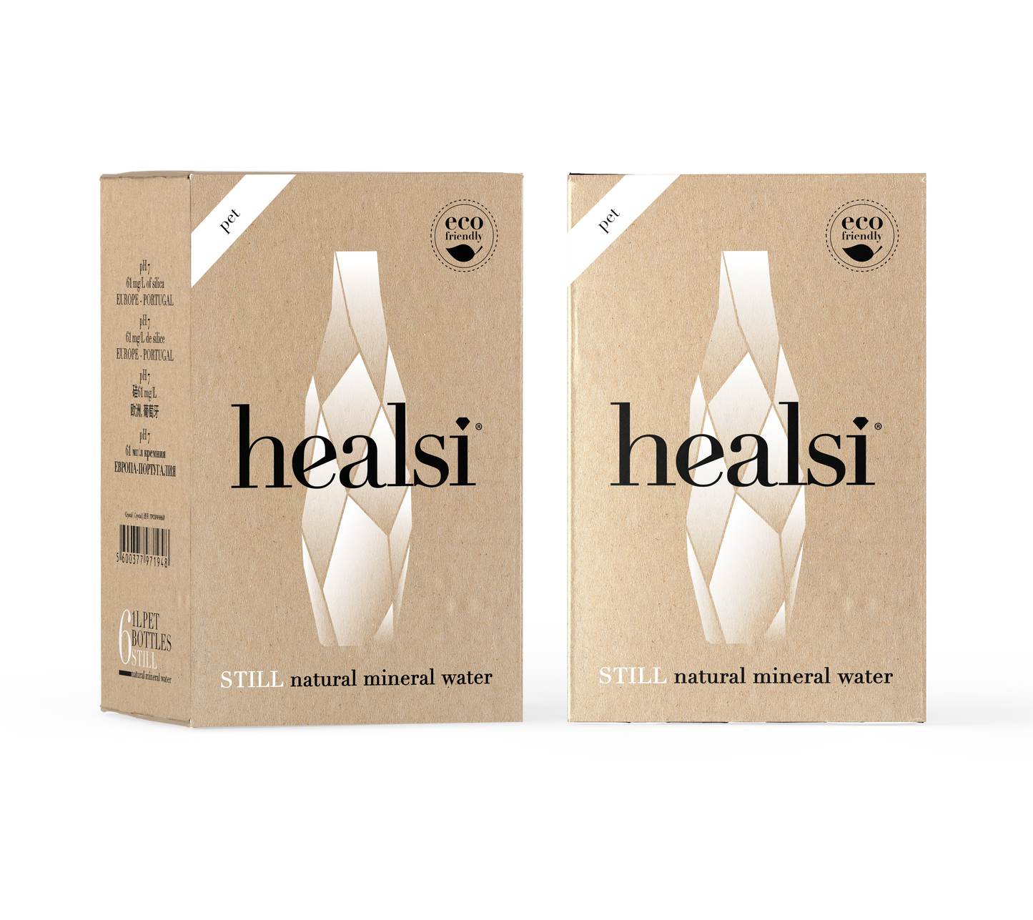 Healsi Crystal 1 Litre x 6 Still Plastic bottle