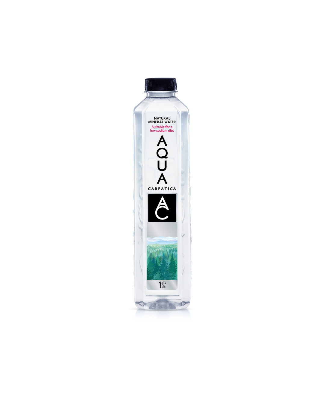 Aqua Carpatica 1 litre x 6 Still Plastic Bottle