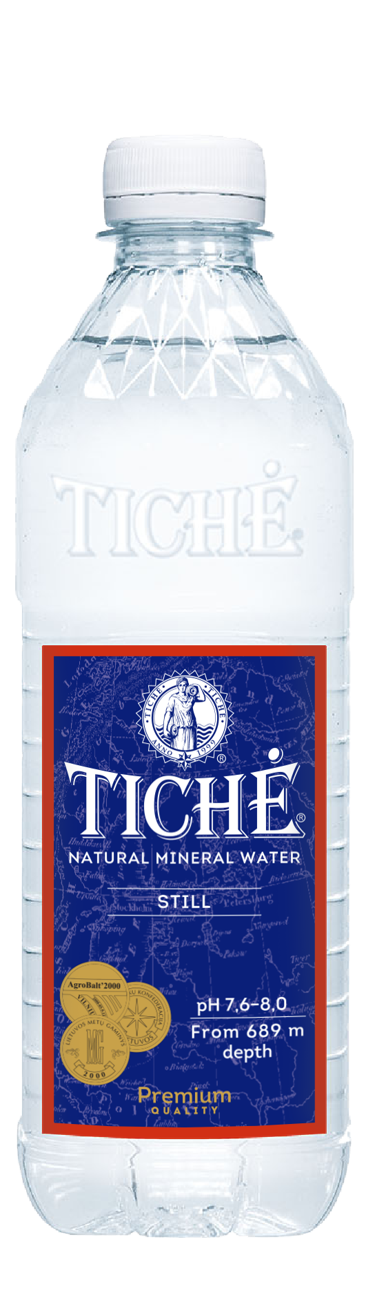 Tichè 500ml x 12 Still Plastic bottle