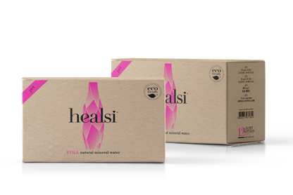 Healsi Fuschia 500ml x 12 Still Plastic bottle