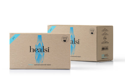 Healsi Turquoise 500ml x 12 Still Plastic bottle