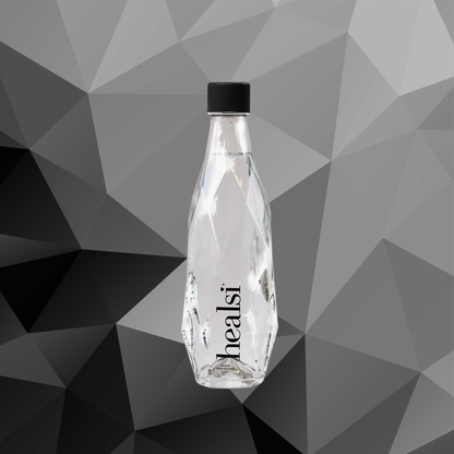 Healsi Crystal 400ml x 12 Still Glass bottle