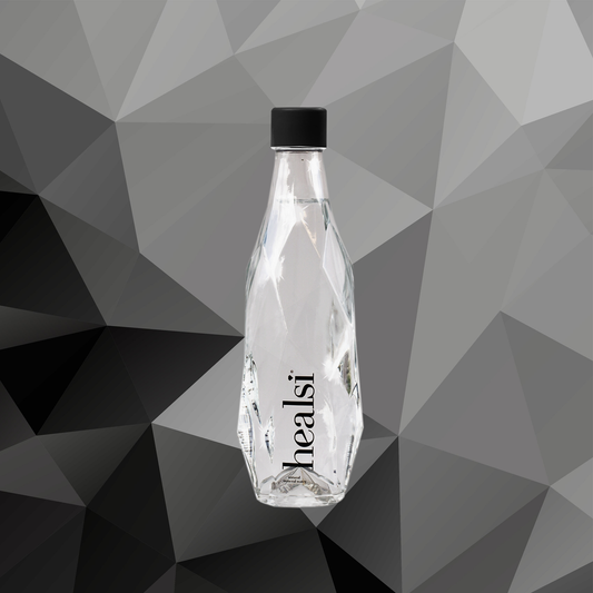 Healsi Crystal 400ml x 12 Still Glass bottle