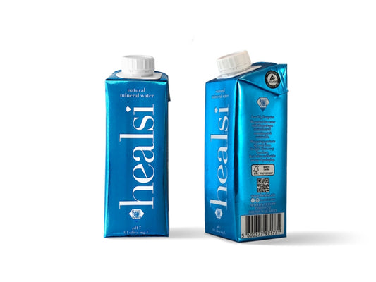 Healsi Turquoise 250ml x 24 Still Tetra Pack