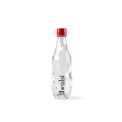 Healsi Red Sparkling 400ml x 12 Sparkling Glass bottle