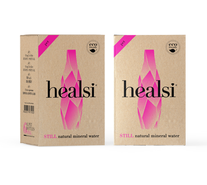 Healsi Fuchsia 1 Litre x 6 Still Plastic bottle
