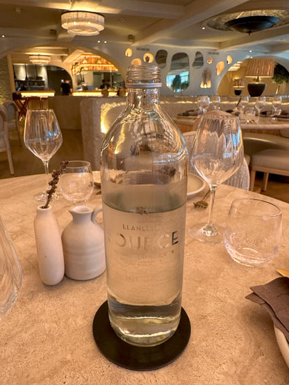 Llanllyr Source 750ml Sparkling Water | Premium Welsh Spring Water | Glass Bottle x12