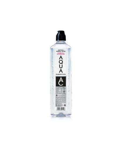 Aqua Carpatica 750ml x 6 Still Plastic (Sports Cap)