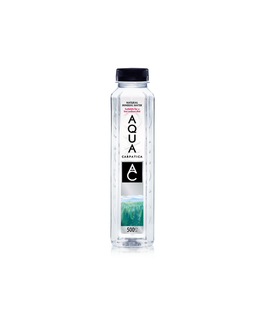 Aqua Carpatica 500ml x 24 Still Plastic bottle