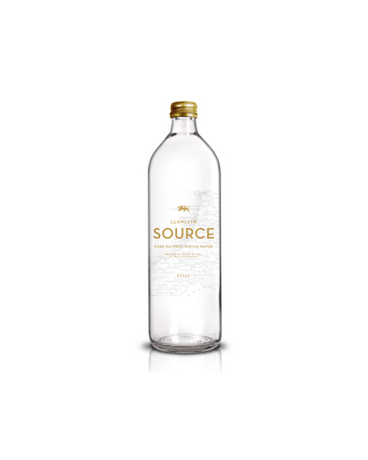 Llanllyr Source 750ml Still Water | Premium Welsh Spring Water | Glass Bottle x12